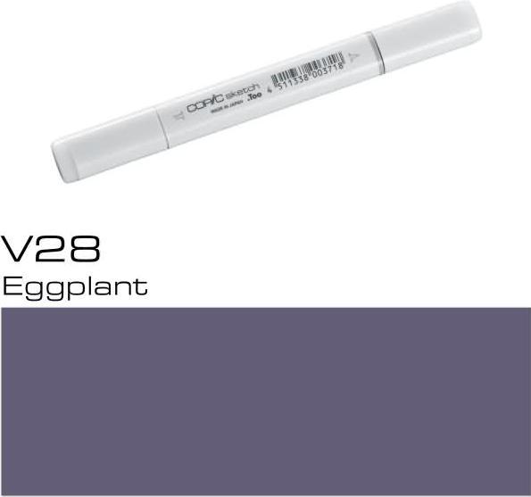 Image du produit Copic Sketch type V - 28 (V28 - Eggplant, 1 x)