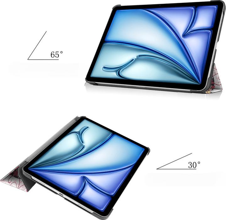 Immagine prodotto Cover-Discount iPad Air 11 (2024) - Motivo della custodia intelligente trifoglio (iPad Air 11 2024 (M2))