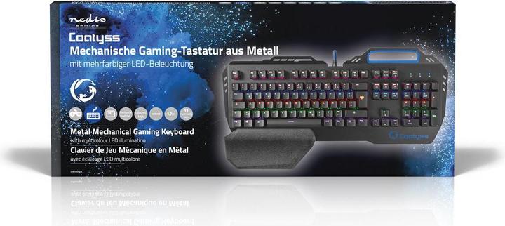 Produktbild Nedis Gaming Tastatur (DE, Kabelgebunden)