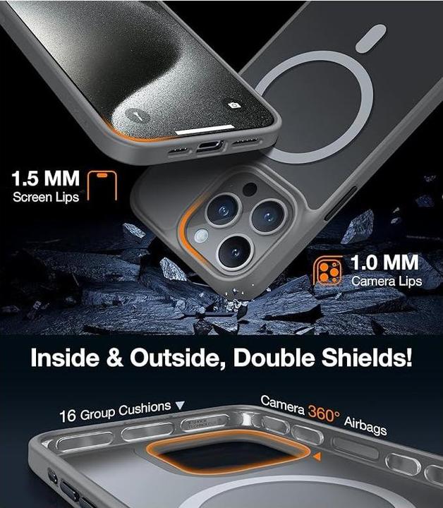 Produktbild Torras Guardian MagSafe iPhone 15 Pro Max (Apple iPhone 15 Pro Max)