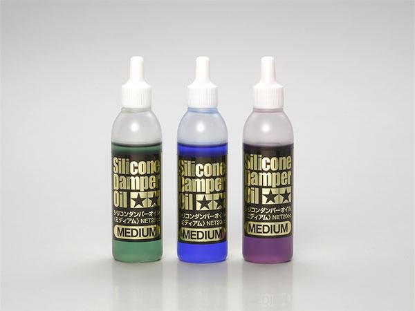 Actual product image Tamiya Shock oil set Medium 500-green/600-blue/ 700-purple CST
