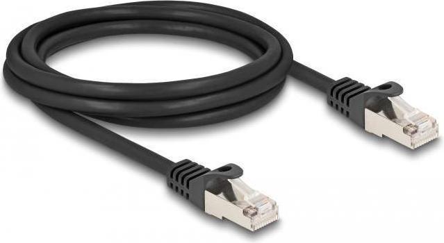 Produktbild Delock Kabel RJ50 Stecker zu RJ50 Stecker S/FTP 2 m schwarz (S/FTP, 2 m)