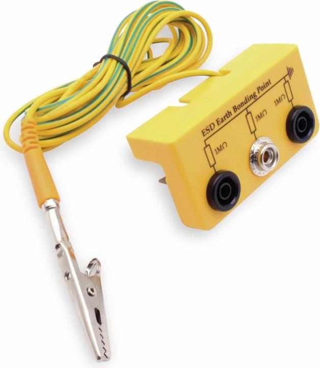 Actual product image Quadrios ESD earthing box 3.00 m socket, push button 10 mm