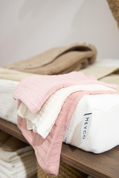 Productafbeelding Meyco Pre-Washed Musselin Waschhandschuhe