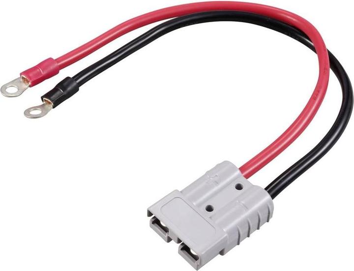 Image du produit Tru Components Hochstrom Batteriesteckverbinder auf M6-Ringöse TC-12195688 Schwarz, Rot TRU CO