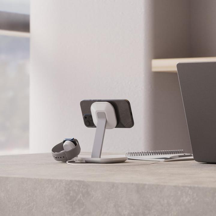 Actual product image SBS Puro Magnetic Wireless Induction Charging Station 3in1 Wireless Charging + M (20 W)