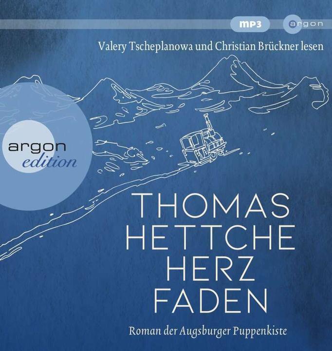 Actual product image Heart thread. Novel of the Augsburg Puppet Box (Thomas Hettche, Christian Bridger, Valery Cheplanova, German)