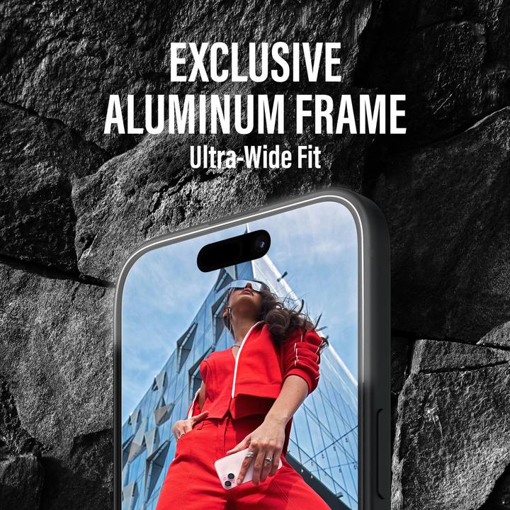 Actual product image PanzerGlass Ultra-Wide Fit (1 Piece, Apple iPhone 15, Apple iPhone 16)
