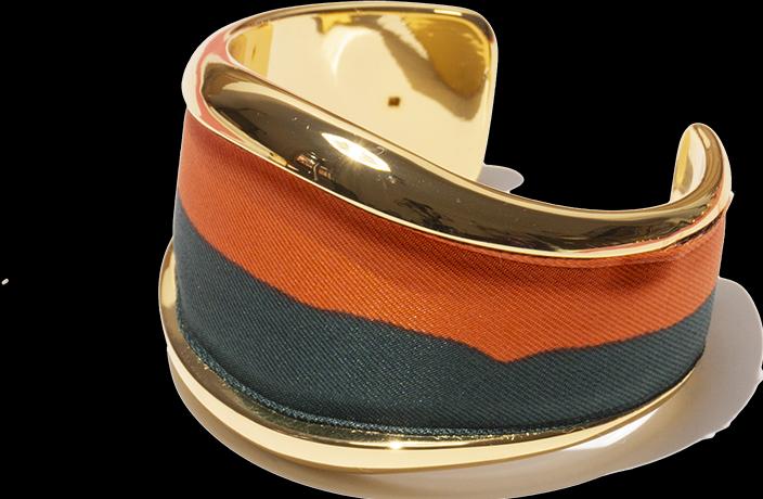 Actual product image MM33 Bangle bright flower (950 Platinum)