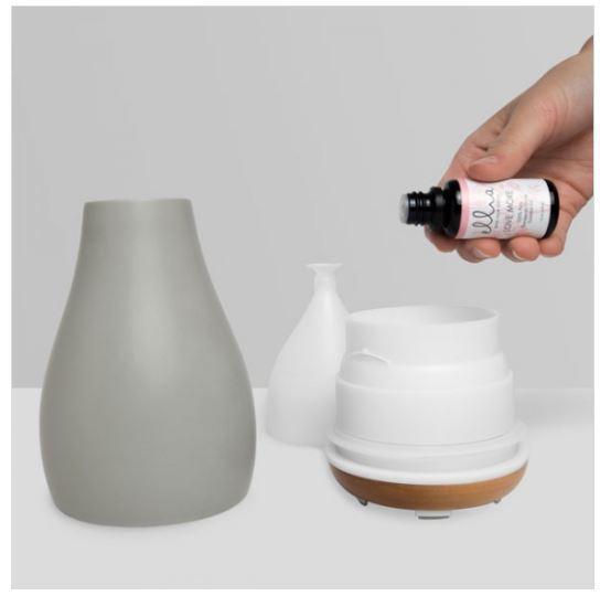 Actual product image Homedics Ellia Blossom Aroma Diffuser