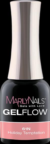 Produktbild Marily Nails GELFLOW – 61 Holiday Temptation (Holiday Temptation, UV-Gel Lack)