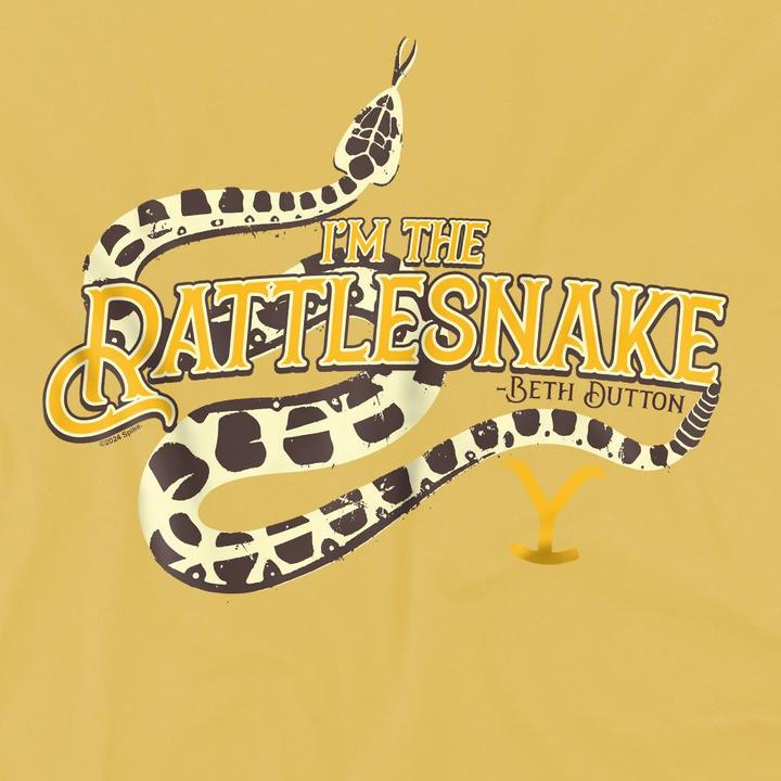 Immagine prodotto Yellowstone I'm the Rattlesnake Maglietta Uomo (M)
