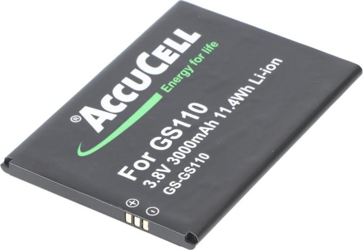 Produktbild AccuCell Akku passend für Gigaset GS110 Li-ion 3.8V 3000mAh 11.4Wh