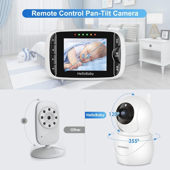 Image du produit HelloBaby HB66 pro (Vidéo et audio, 300 m)