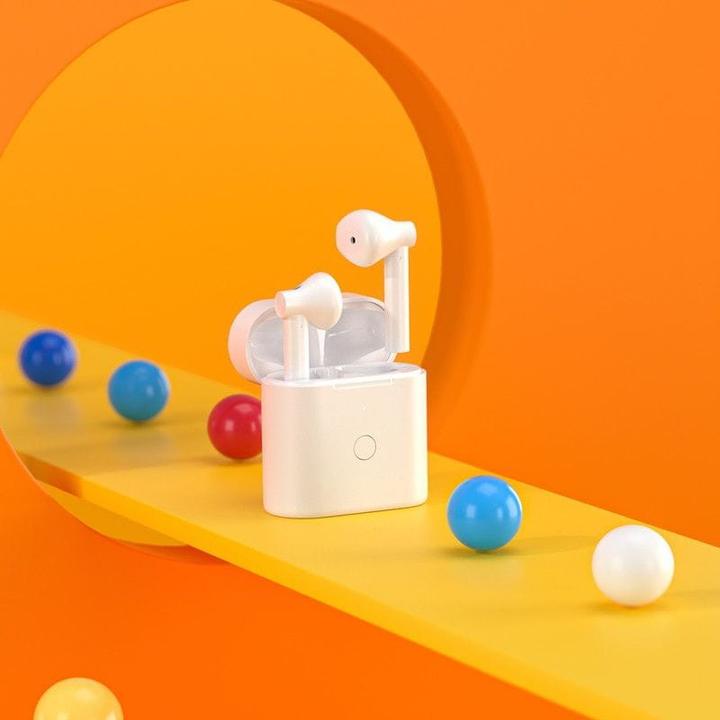 Actual product image QCY T7 Headset In-ear USB Type-C Bluetooth White (3.50 h, Wireless)