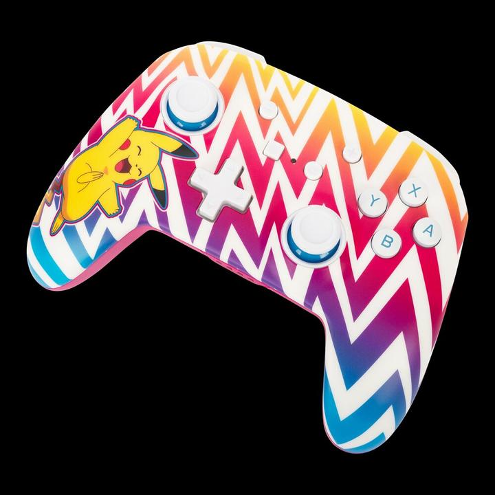 Produktbild PowerA Enhanced Wireless Controller Vibrant Pikachu (Switch, Switch Lite, Switch OLED)