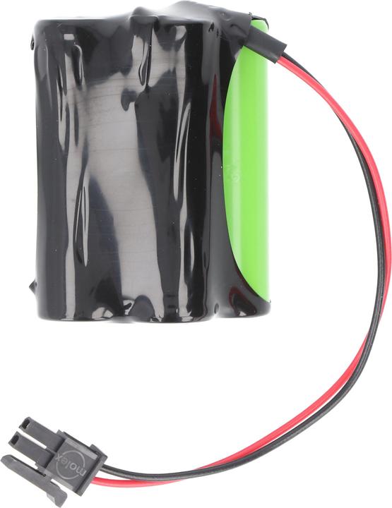 Produktbild XCell Notleuchtenakku NiMH 4,8V 1100mAh F2+2 Mignon AA mit 150mm Kabel & Stecker ersetzt Inotec 890014 (1 Stk., Gerätespezifisch, 1100 mAh, Ladegerät inkl. Akku)