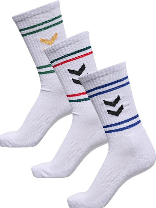 hummel hml3-PACK SOCKS CHEVRON HIGH RETRO (43 - 45)