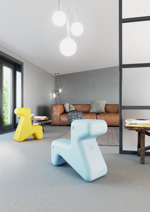 Actual product image Alessi Kids Chair DORAFF Yellow (High chair)
