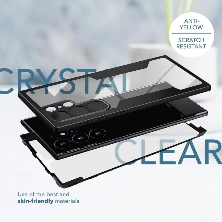 Actual product image Nalia Clear 360 Degree Hybrid Envelope (Samsung Galaxy S23 Ultra)