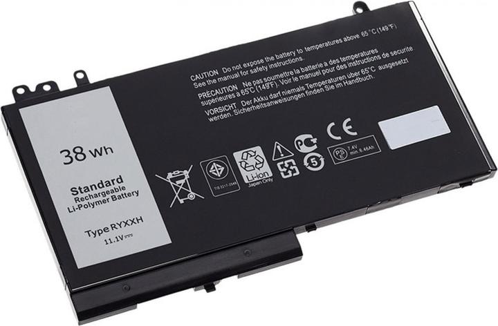 Actual product image Dell Battery Primery 38 Whr 3 Cell (3 Cells, 3454 mAh)