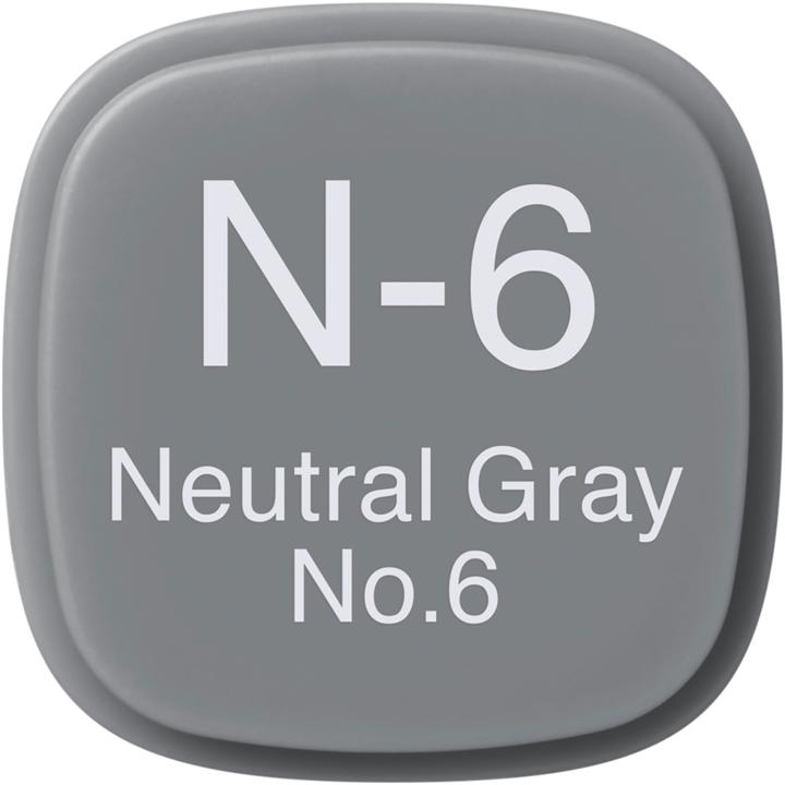 Actual product image Copic Graphic marker Classic type N - 6 (N-6 - Neutral Grey No.6, 1 x)