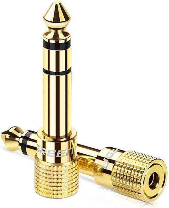 Ugreen 6.35 mm Klinkenstecker auf 3.5 mm Buchse (Klinkenadapter)