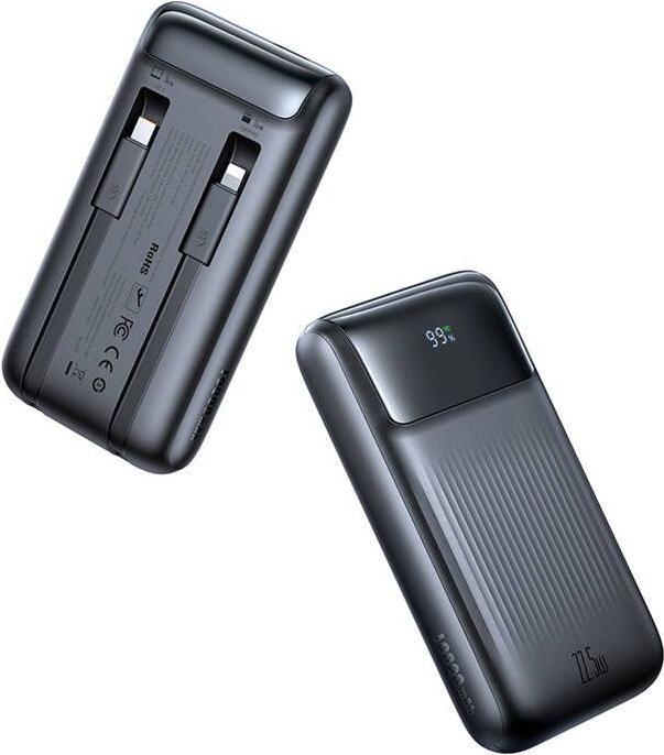 Actual product image Mcdodo Power Bank MC-0241 Digital Dis 10000mAh, 22,5W (czarny) (10000 mAh)