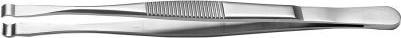 Produktbild Rs Pro Edelstahl Pinzette Säurebeständig, Spitze Gerillt zylindrisch, 120 mm