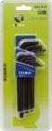 Produktbild Csdk SL Torx®-nøglesaet, (med boring) med 9 dele, TR10 TR15 TR20 TR25 TR27 TR30 TR40 TR45 TR50