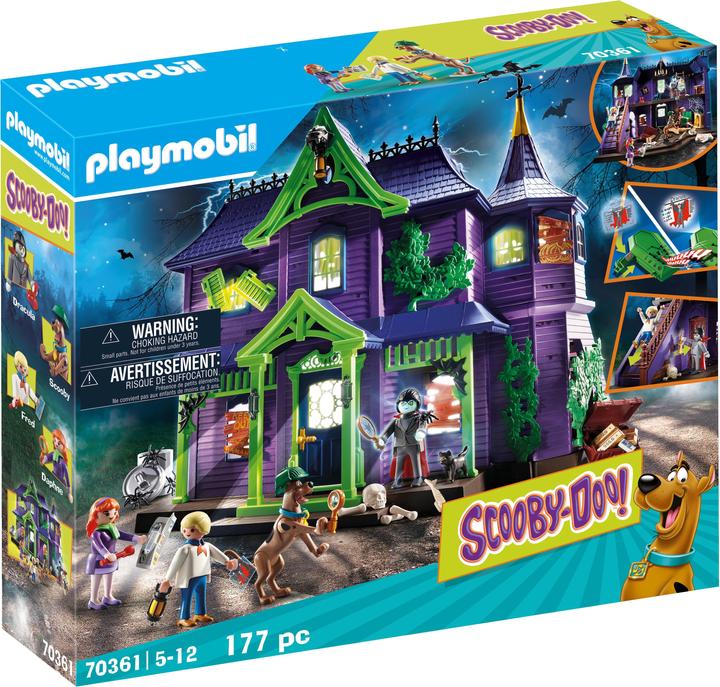 Produktbild Playmobil SCOOBY-DOO! Abenteuer im Geisterhaus (70361, Playmobil Scooby-Doo)