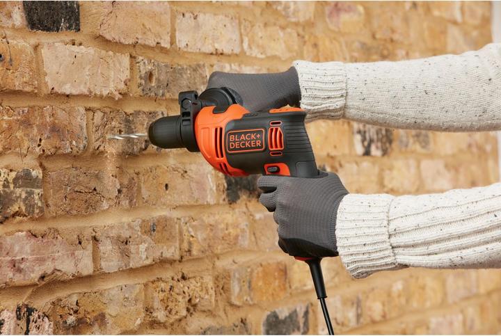 Actual product image Black & Decker BEH710KQS Drilling Machine Without Key (Electrical connection)