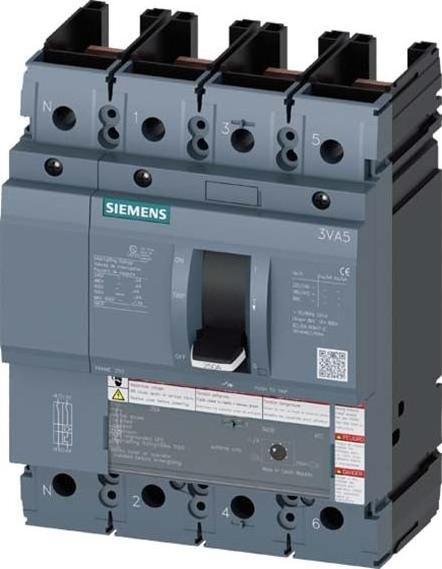 Produktbild Siemens Leistungsschalter 200A 4p 140-200A/In 3VA5220-7EF41-0AA0