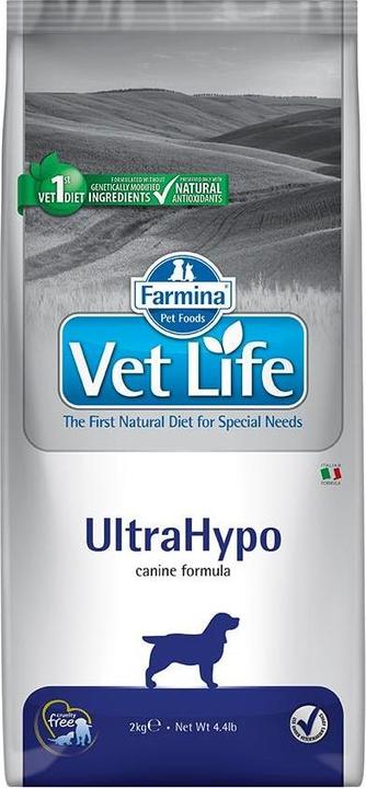 Actual product image Farmina Pet Foods Vet Life Ultrahypo 2kg (Adult, 4 pcs., 2000 g)