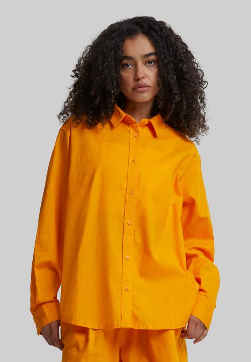 Actual product image Urban Classics Ladies Linen Mixed Oversized Shirt - 165597 (5XL)