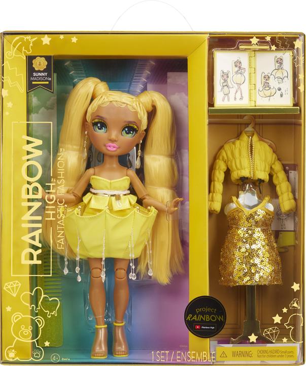 Image du produit MGA Rainbow High Fantastic Fashion Sunny