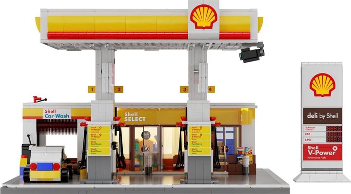 Produktbild Cada Shell Tankstelle mit Shop und Waschanlage Bricks
