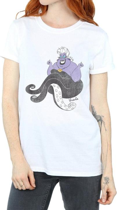Image du produit The Little Mermaid Ursula T-shirt en coton boyfriend (XL)