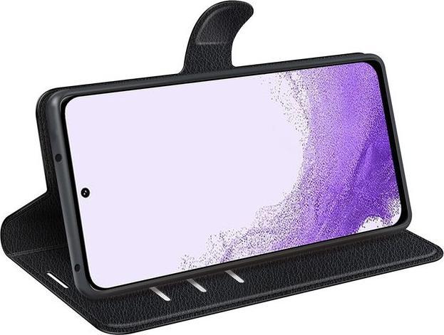 Actual product image MU Classic Litchi Leather Bookcover Series (Samsung Galaxy S23+)