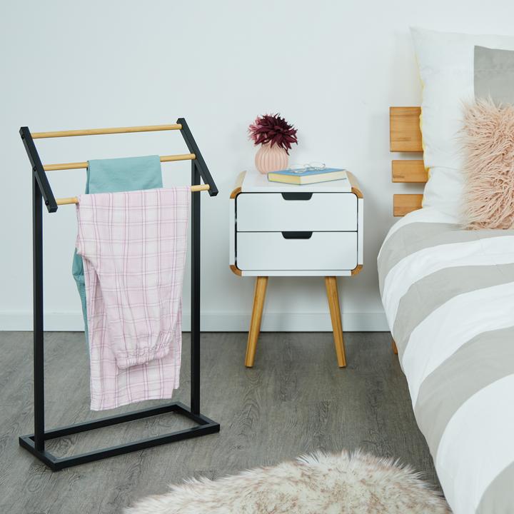 Actual product image Relaxdays Towel rack