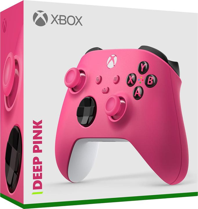 Actual product image Microsoft Xbox Wireless Controller - Deep Pink (Xbox One S, PC, Xbox Series X, Xbox One X, Xbox Series S)
