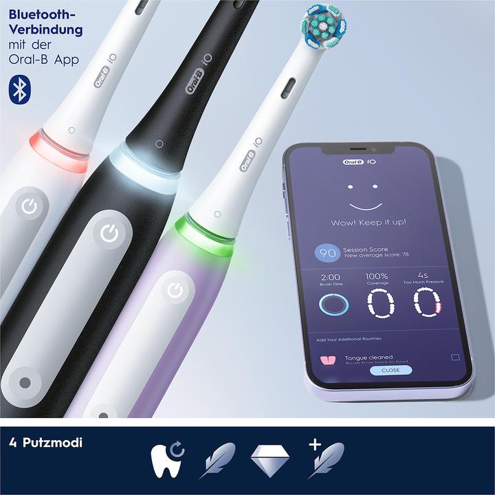 Actual product image Oral-B iO Series 4 Quite White (Oscillating toothbrush)