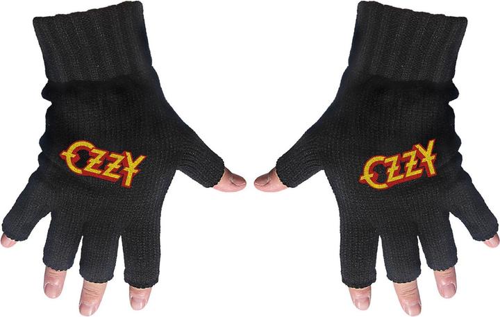 Immagine prodotto Ozzy Osbourne Gants unisexes sans doigts avec logo pour adultes (Taglia unica)