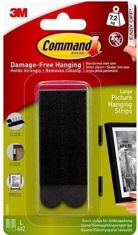 Image du produit 3M Command Strips til billedophaeng, sort (17.21 kg)