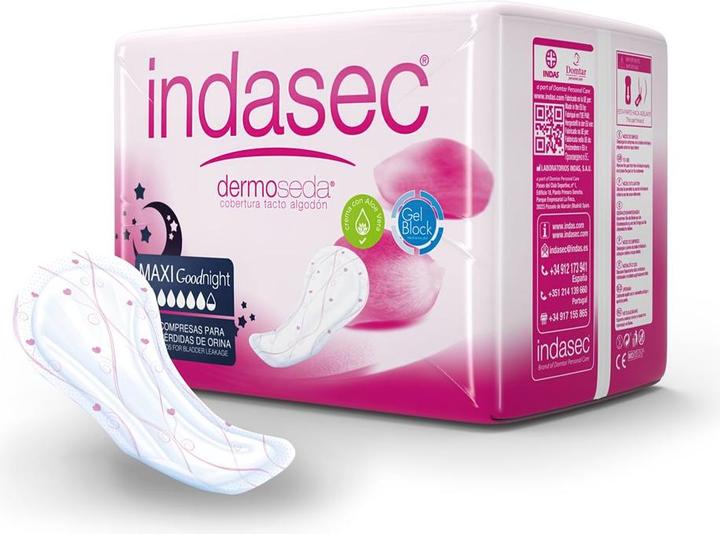 Produktbild Indasec Dermoseda Maxi Night (12 x)