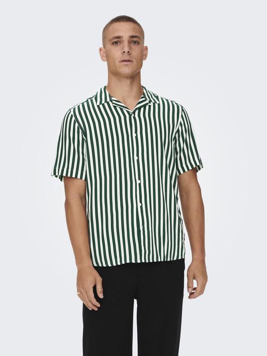 Actual product image Only & Sons Striped short sleeve shirt (XL)