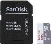 Produktbild SanDisk Ultra (64 GB, microSDXC, U1, UHS-I)
