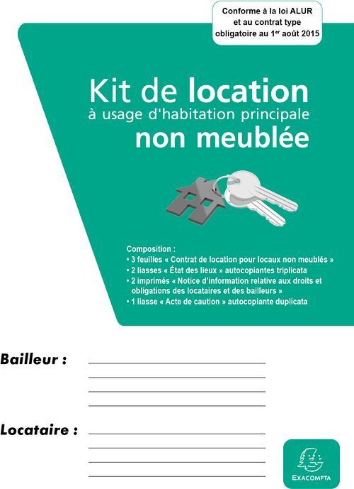 Etichetta energetica Exacompta Dossier location "Kit de location non meubl'e" (10 x)