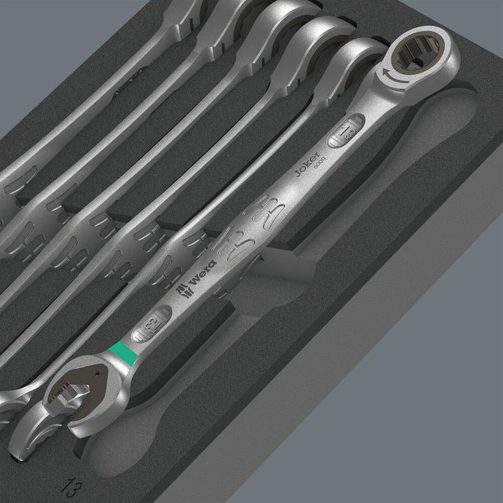 Produktbild Wera 9730 Schaumstoffeinlage 6000 Joker Set 1 (12 mm, 13 mm, 16 mm, 11 mm, 17 mm, 14 mm, 15 mm, 18 mm, 19 mm, 8 mm, 10 mm)