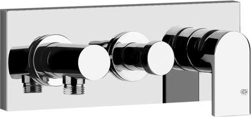 Produktbild Gessi Emporio Via Manzoni Fertigmontageset für Brause-Einhebelmischer, mit 2-Wege Umstellung und di